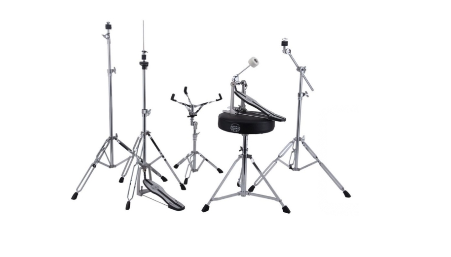 Cấu tạo bộ trống Jazz gồm những gì? Chi tiết A-Z cho người mới 5 Hardware là nhóm phần cứng giúp bộ trống đứng vững và chơi đúng cách ngay từ đầu