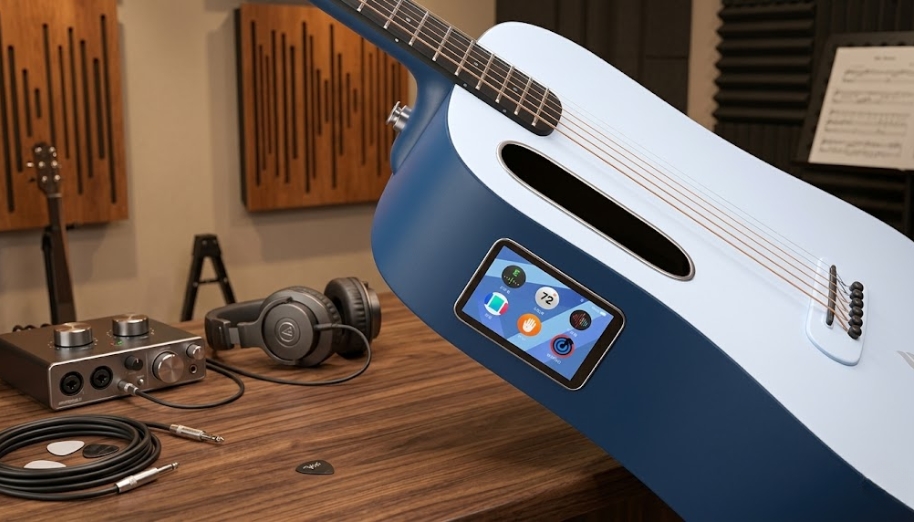 Cách chọn smart guitar phù hợp với 5 tiêu chí người mới cần biết 1 Smart guitar hỗ trợ quá trình học đàn nhưng không thay thế trải nghiệm chơi thực tế