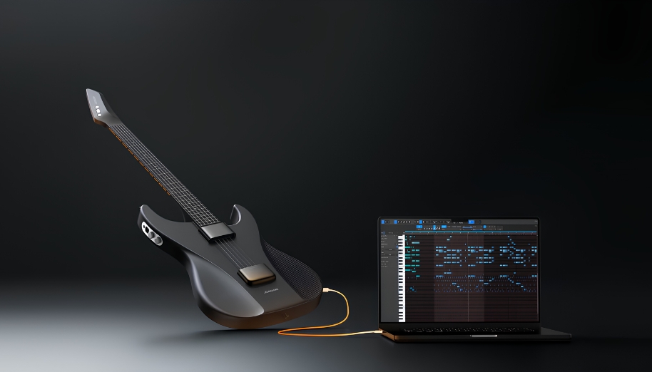 Smart electric guitar nổi bật với khả năng đổi âm nhanh và tùy biến âm thanh linh hoạt