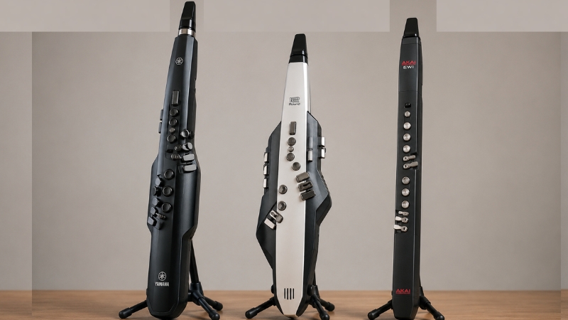 Cách chọn sáo điện tử tốt nhất hiện nay đúng theo nhu cầu, ngân sách 8 So sánh Yamaha YDS Roland Aerophone Akai EWI