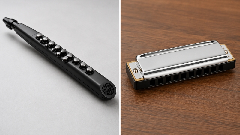 So sánh sáo điện tử vs harmonica - nên chọn nhạc cụ nào? 1 So sánh sáo điện tử vs harmonica về cách chơi và trải nghiệm âm thanh