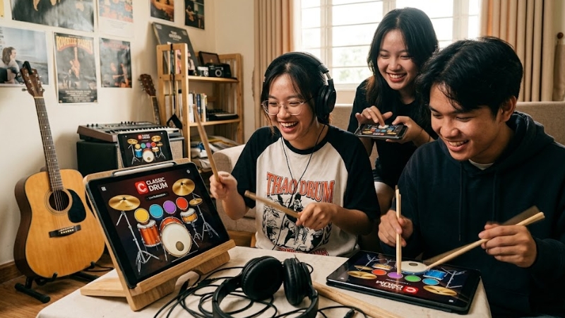 Classic Drum Trống Điện Tử: App Chơi Trống Ảo Cực Đơn Giản 3 Cassic Drum phù hợp với ai và không nên kỳ vọng gì