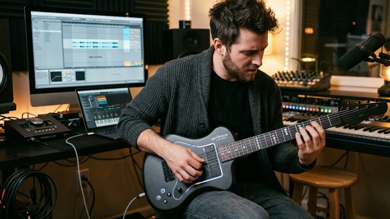 MIDI Controller guitar là gì? Cách hoạt động và khác gì guitar thường 3 MIDI controller guitar không tự phát ra âm thanh