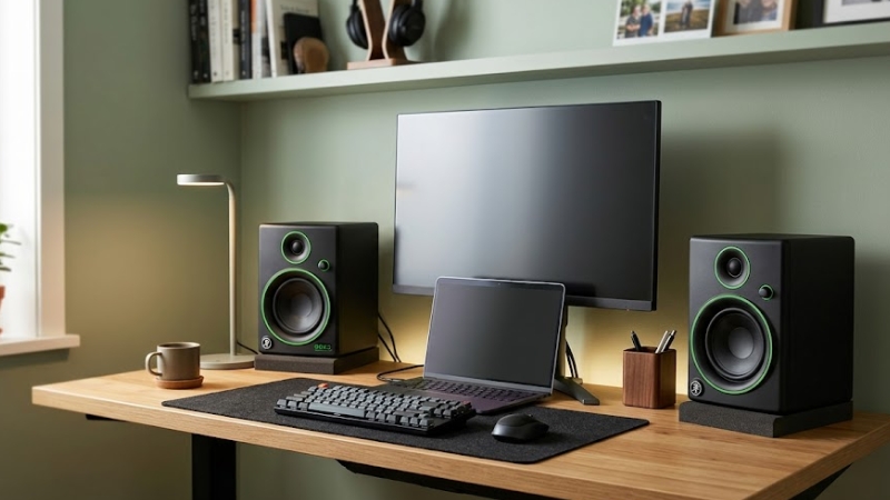 Top 4 loa kiểm âm dưới 2 triệu tốt nhất cho Home Studio cơ bản 6 Presonus Eris E3.5 kết nối linh hoạt cho phòng thu nhỏ