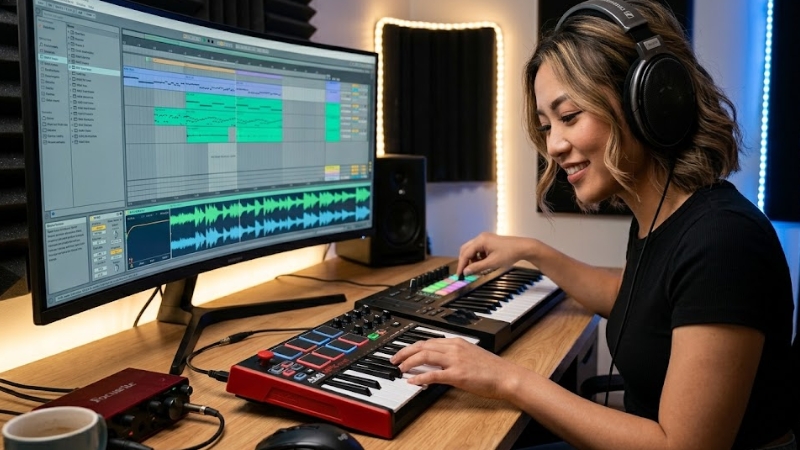 Chọn nhanh top MIDI controller cho người mới chơi theo nhu cầu