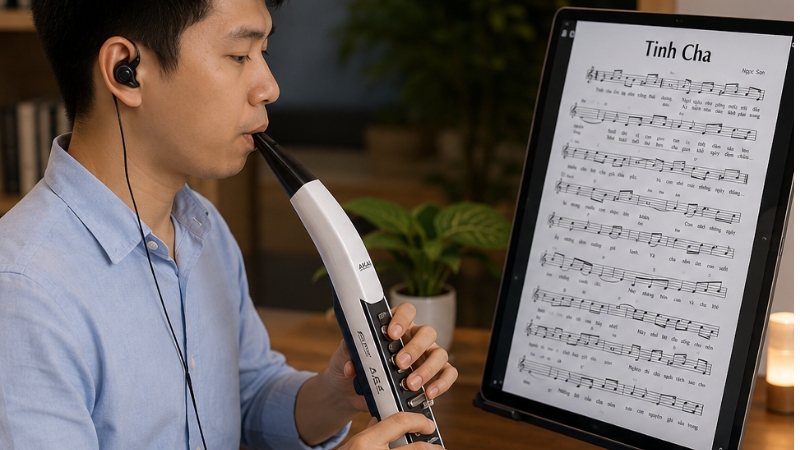 Tình Cha có cấu trúc đường giai điệu rất rõ ràng, nhịp điệu ổn định