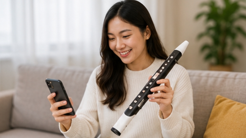 Mua sáo điện tử online cần kiểm tra kỹ thông tin sản phẩm trước khi quyết định