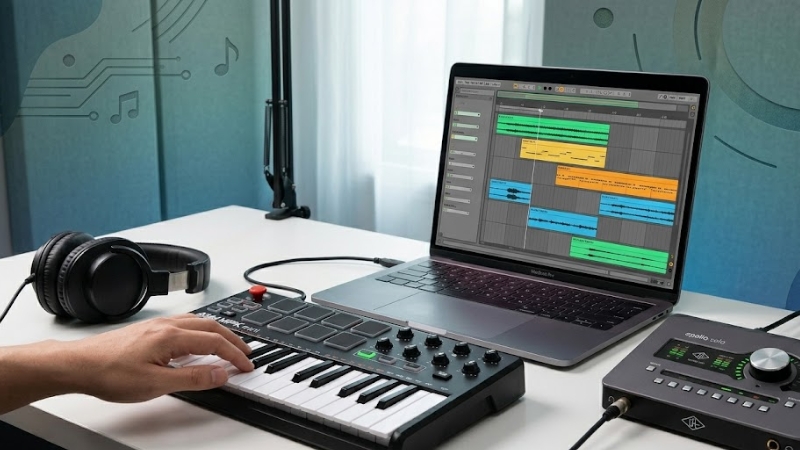 Cách sử dụng MIDI Controller hiệu quả từ A-Z cho người mới 3 Cách sử dụng MIDI Controller theo 5 bước cơ bản