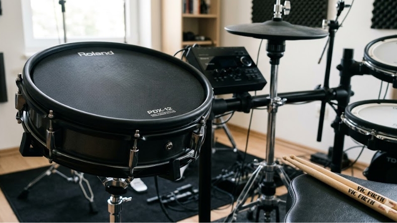 Snare PDX-12 trên bộ Roland TD-17KV