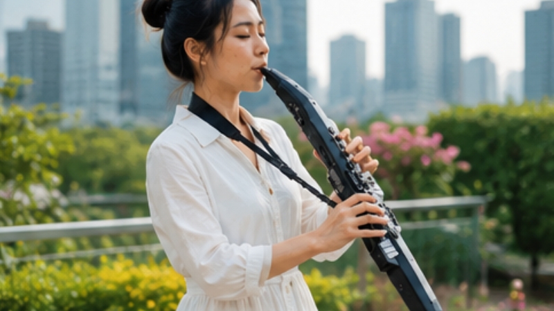 Các dòng sáo điện tử hiện nay, phân loại và hướng dẫn chọn mua 4 Sáo điện tử tầm trung là nhóm dành cho người đã bắt đầu xác định gắn bó nghiêm túc hơn