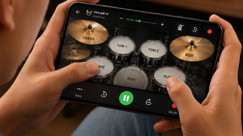 Chọn app đánh trống điện tử theo nhu cầu